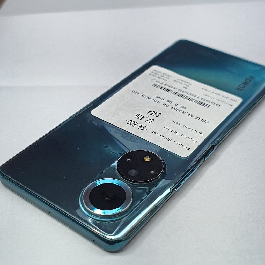CELULAR HONOR 50 NTH-NX9 128 GB 6 GB RAM (SEMINUEVO)
