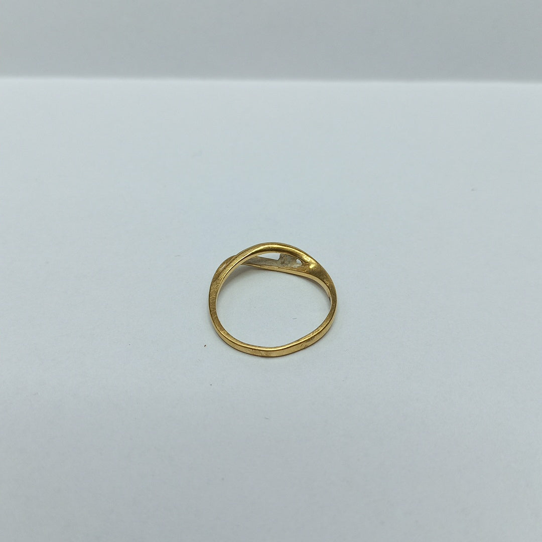 K1 1,60 GRMS 14 K ESPECIFICACIONES COMPLEMENTARIAS ANILLITO CON CIRCONIA 14K (SEMINUEVO)