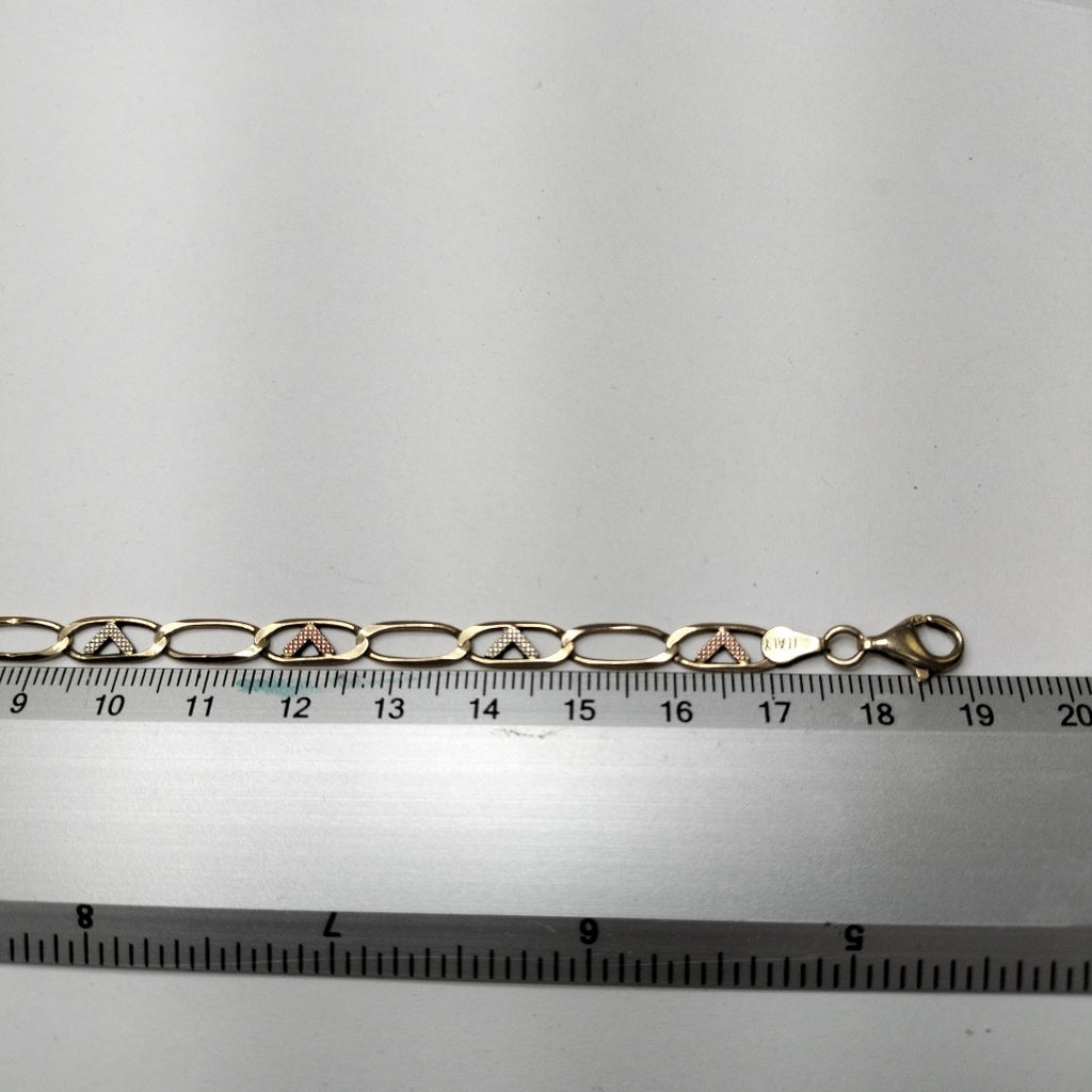 PULSERA ORO 14 K 4.7 GRMS (SEMINUEVO)