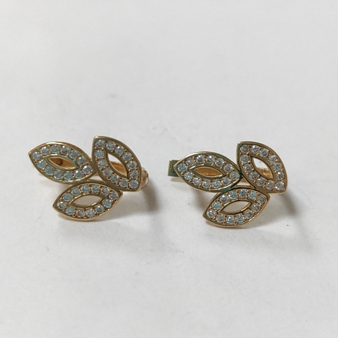 BROQUELES ORO 14K 2.4 (NUEVO)
