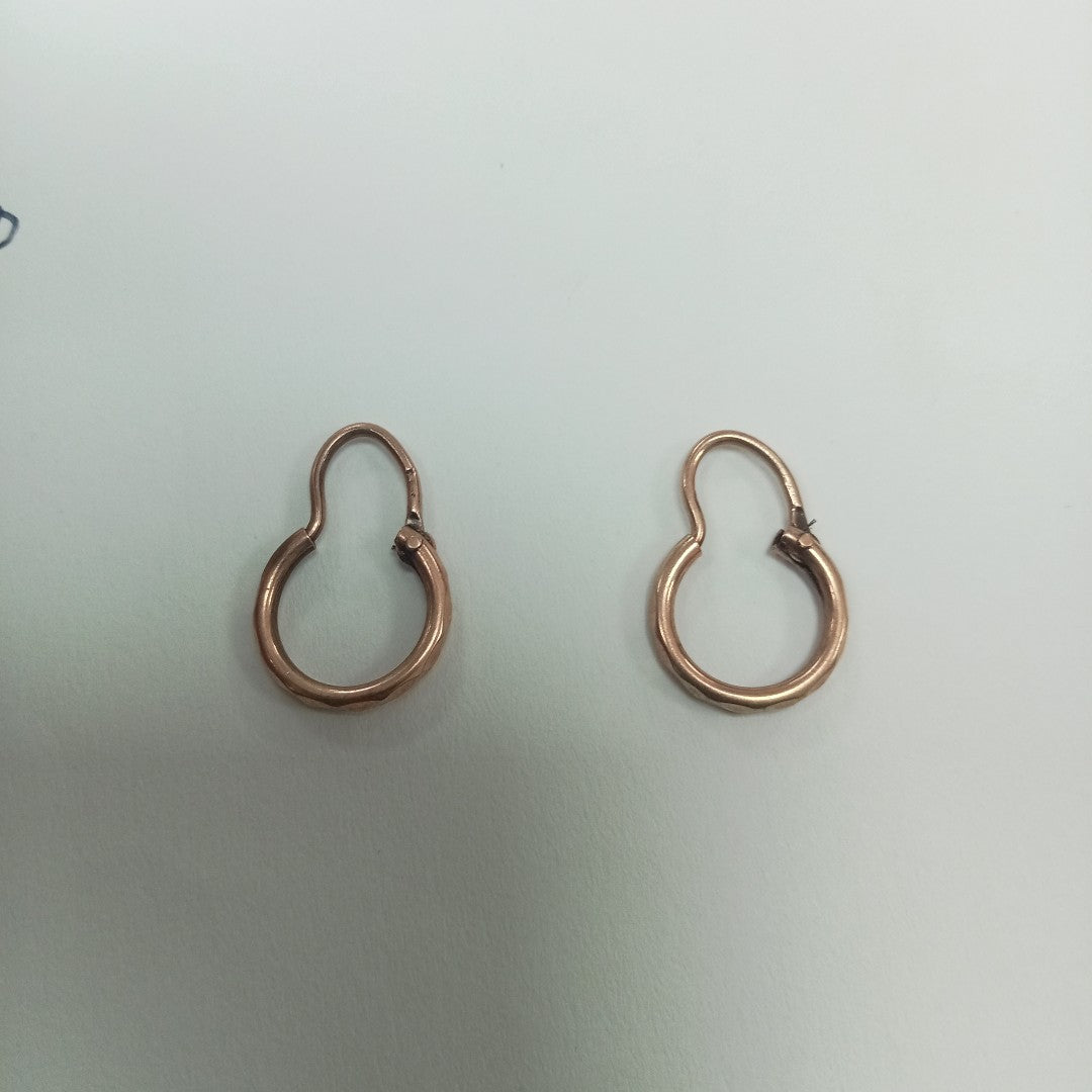 ARRACADAS PAR ORO 8 K 0.9 GRMS (SEMINUEVO)