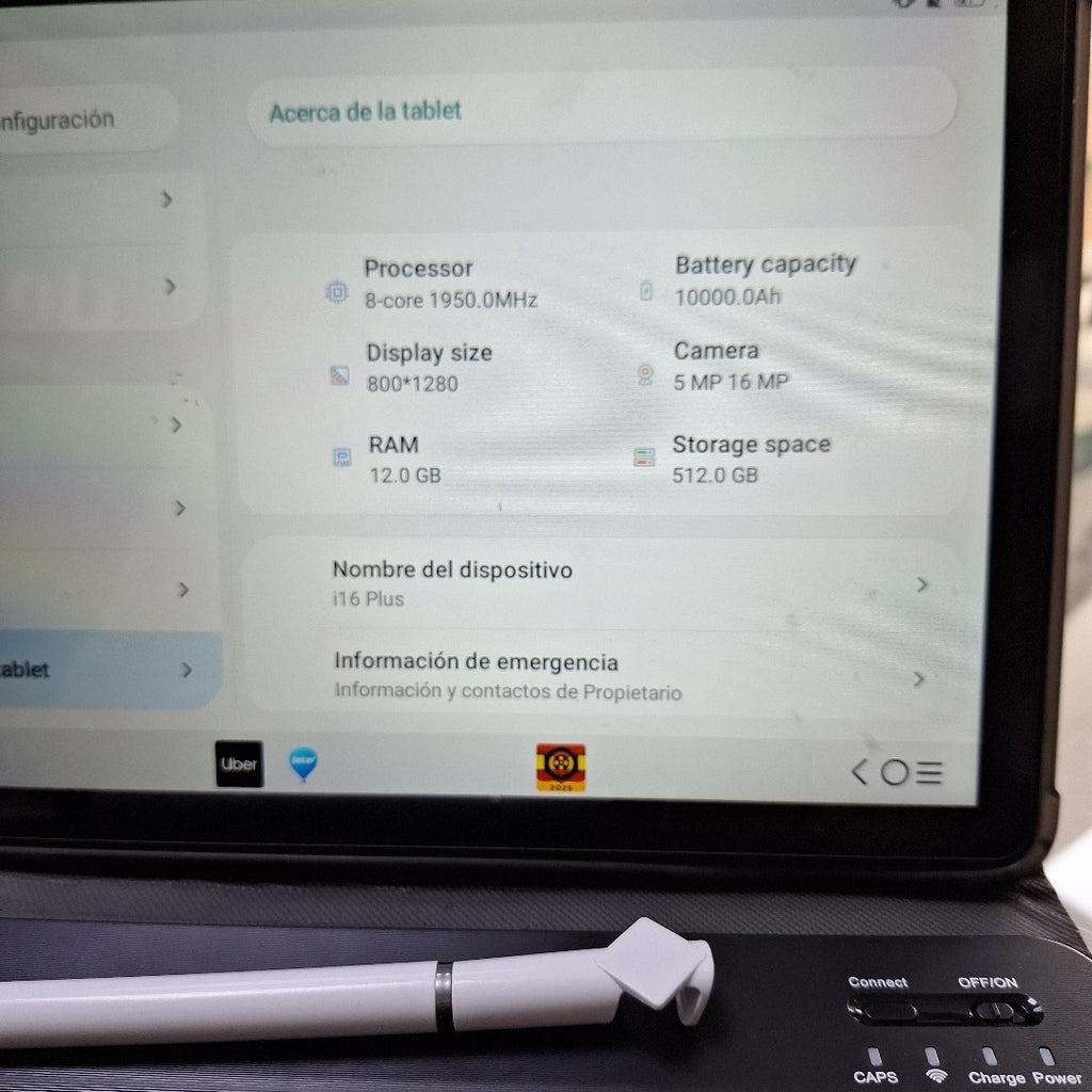 TABLETA OTRAS MARCAS OTROS MODELOS 512 GB 12 GB RAM