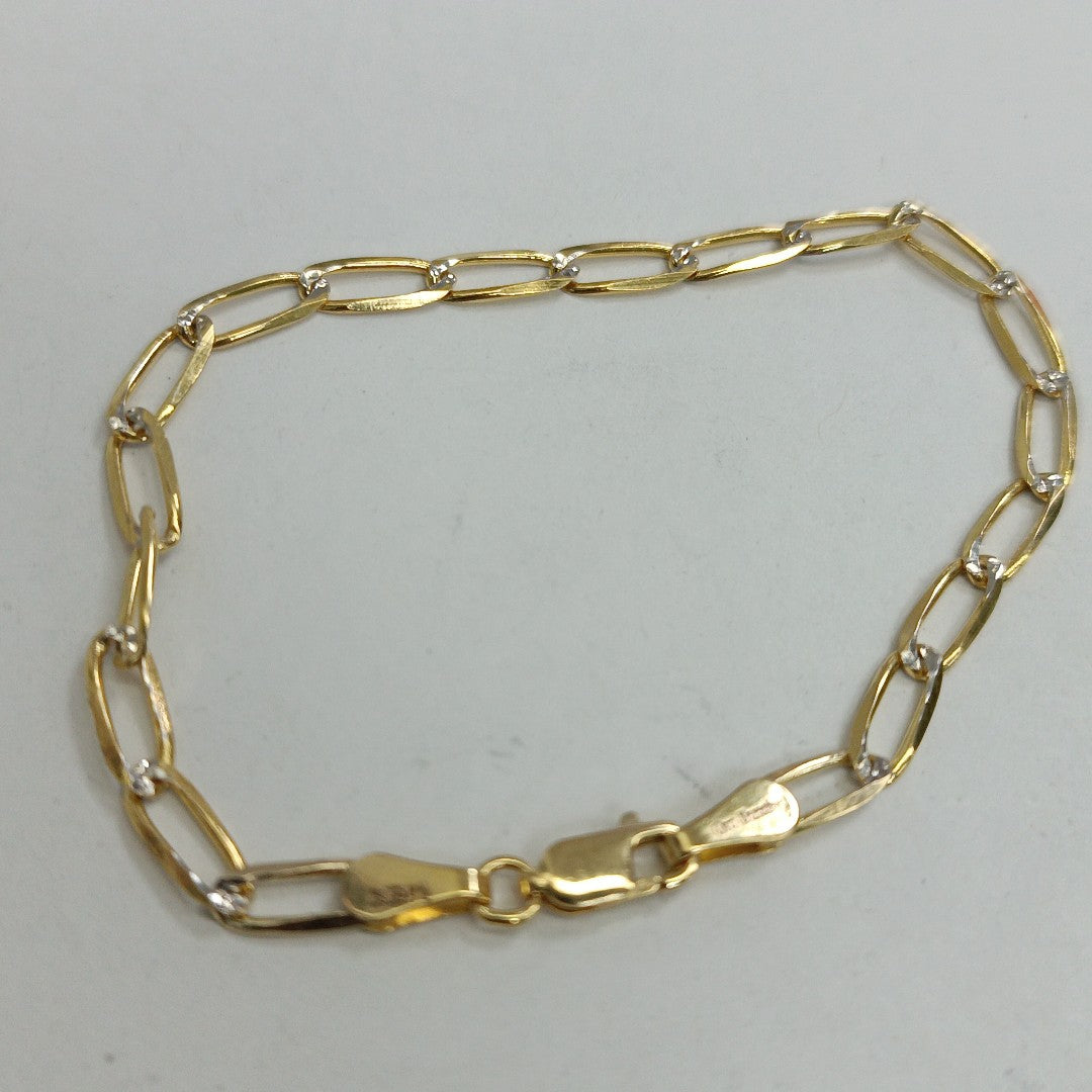 PULSERA TEJIDO ESLABONES 3.9G 18 CM (NUEVO)