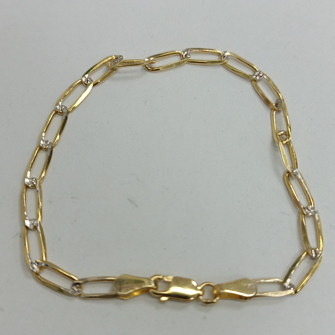 PULSERA TEJIDO ESLABONES 3.9G 18 CM (NUEVO)