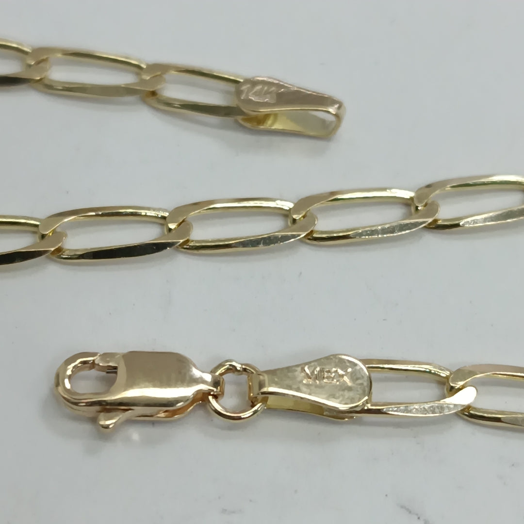 PULSERA TEJIDO ESLABONES 4.6G 21 CM (NUEVO)