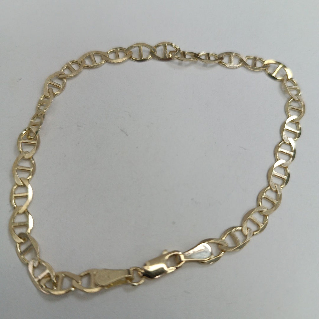 PULSERA TEJIDO GUCHI 5.5G 21 CM 14K (NUEVO)