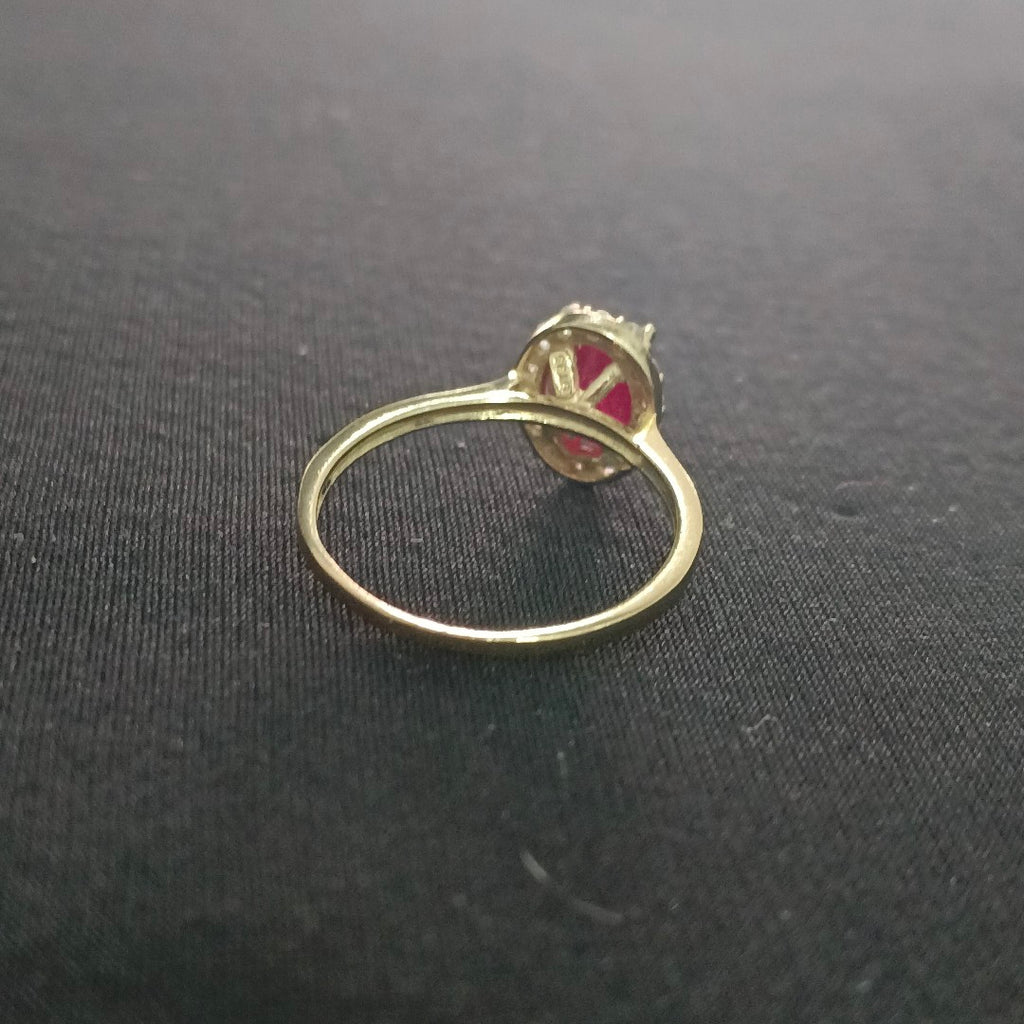 ANILLO ORO 14 K 2 GRMS (SEMINUEVO)