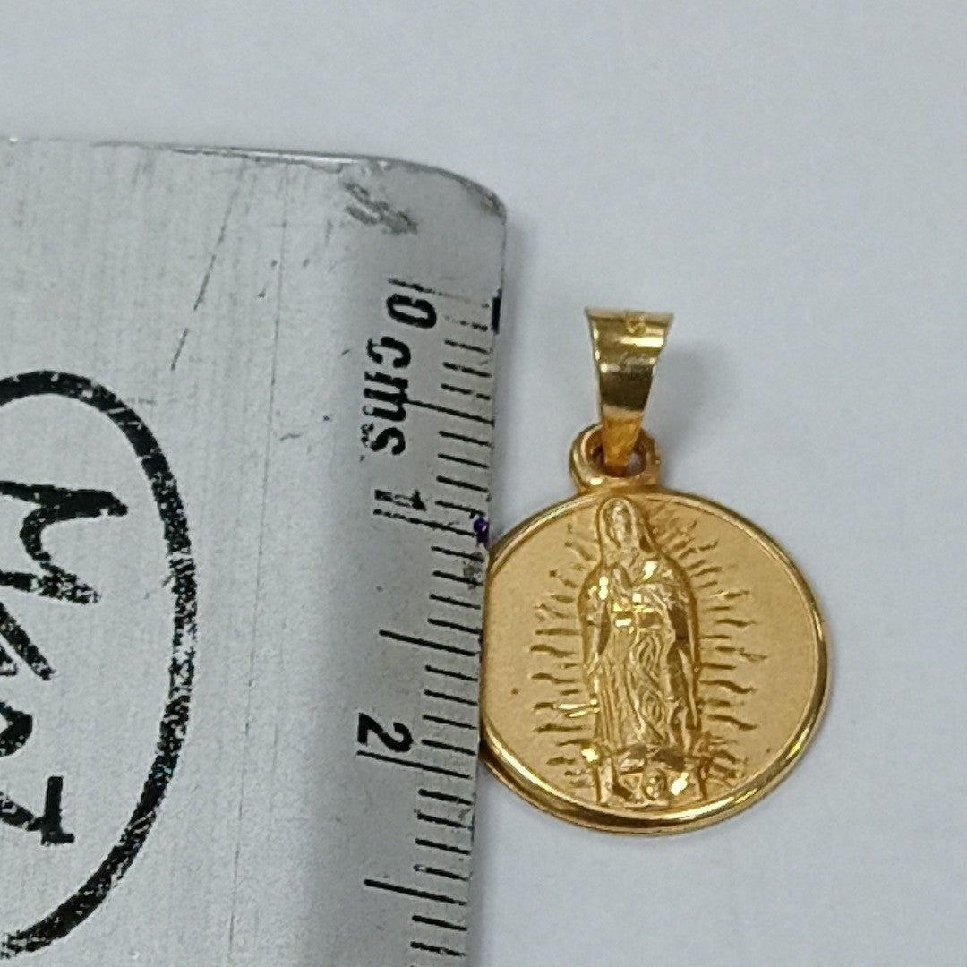 K1 1,60 GRMS 14 K ESPECIFICACIONES COMPLEMENTARIAS MEDALLA RELIGIOSA (SEMINUEVO)