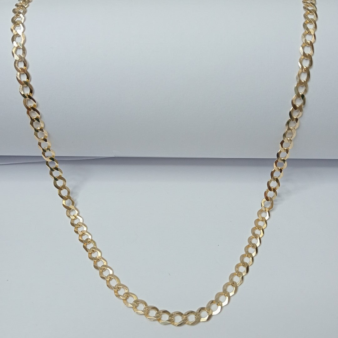 CADENA TEJIDO BARBADA 14.3G 60 CM (NUEVO)