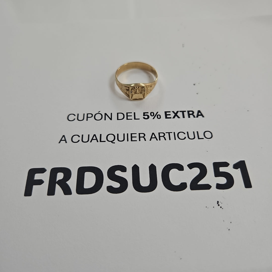 K1 2,50 GRMS 10 K ESPECIFICACIONES COMPLEMENTARIAS ANILLO (SEMINUEVO)