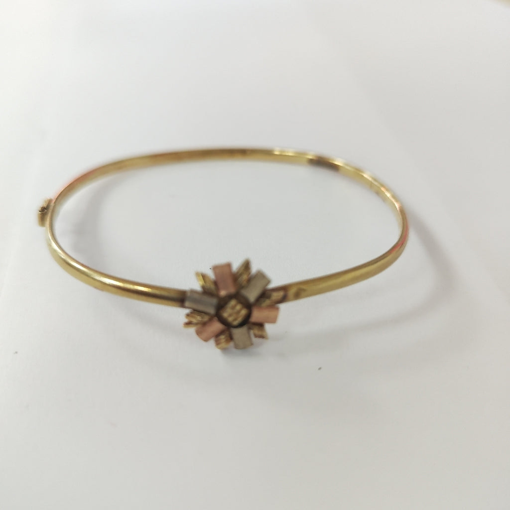 PULSERA RIGIDA ORO 8 K 4.8 GRMS (SEMINUEVO)