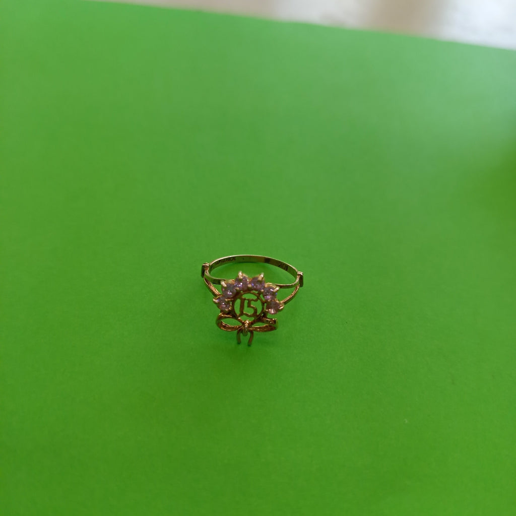 ANILLITO ORO 10 K 1.6 GRMS (SEMINUEVO)