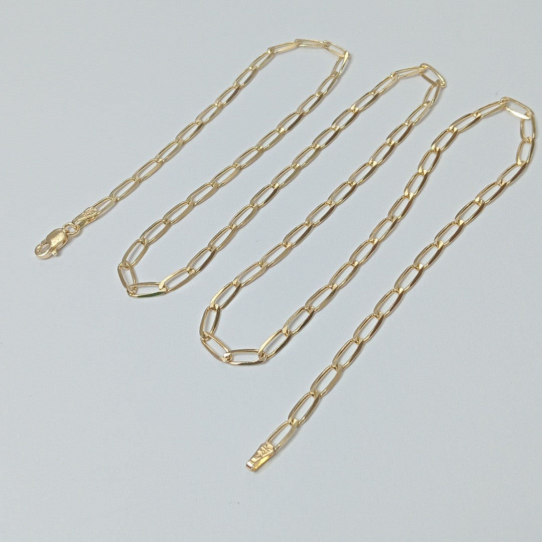 CADENA TEJIDO ESLABONES 6.7G 55 CM (NUEVO)