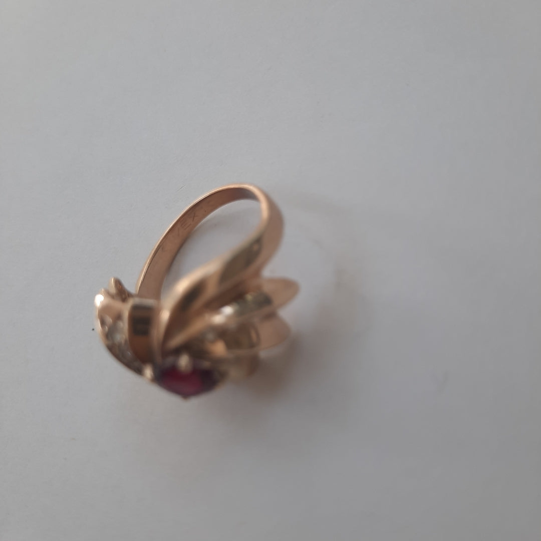 ANILLO ORO 14 K 5,60 GRMS (SEMINUEVO)