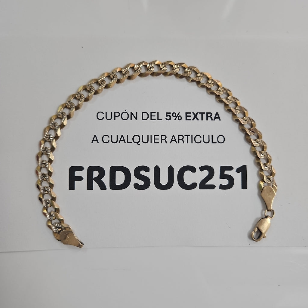 PULSERA ORO 14 K 16.7 GRMS (SEMINUEVO)