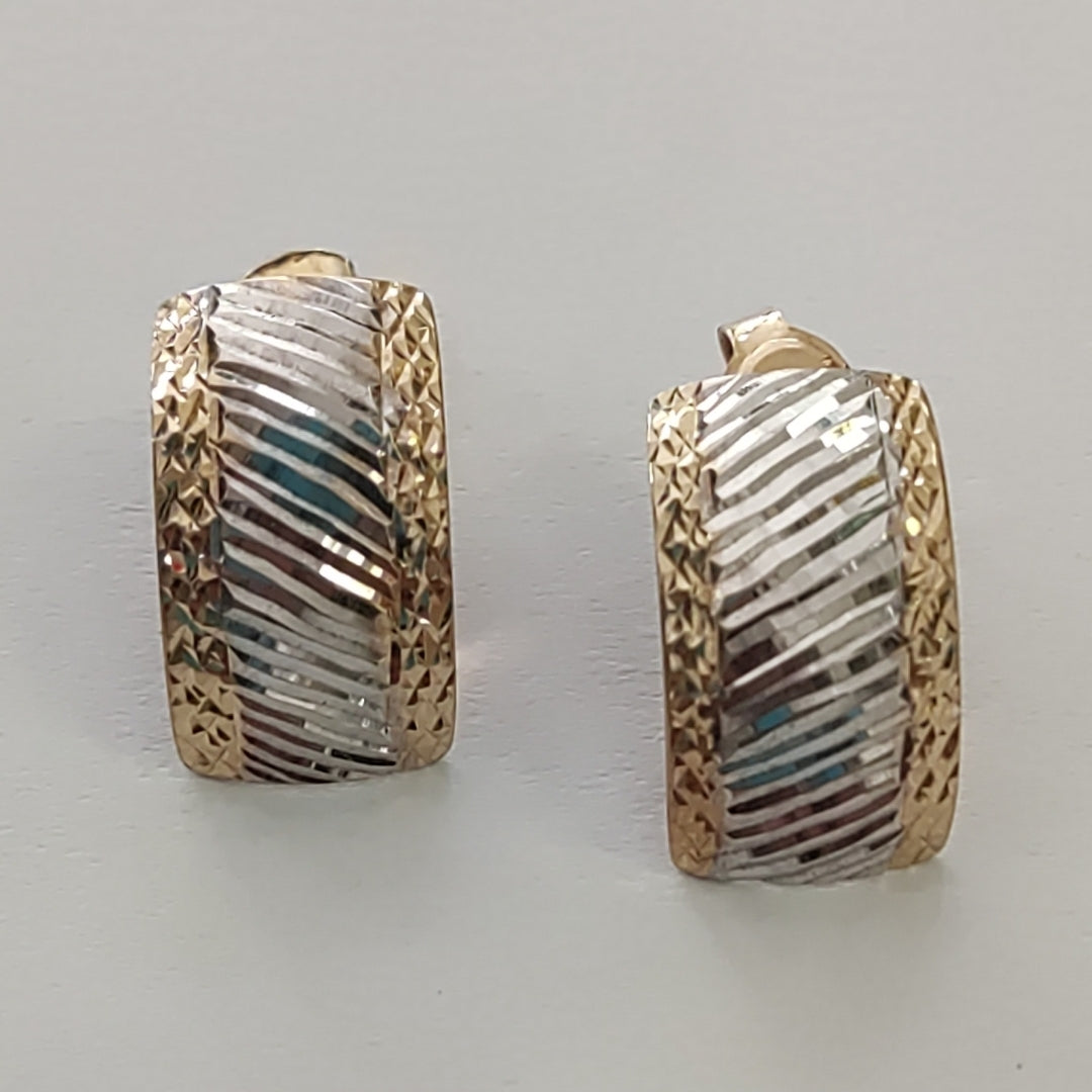 ARETES PAR ORO 14 K 2 GRMS (SEMINUEVO)