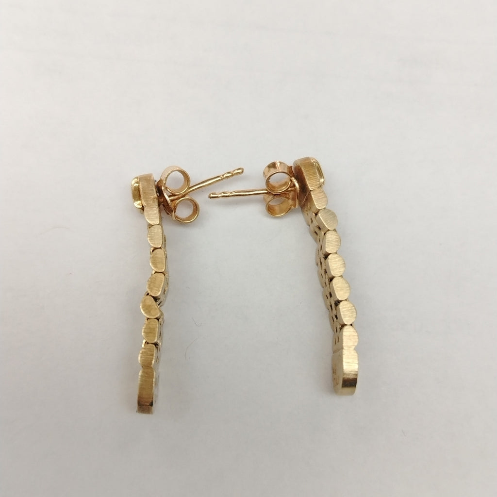 ARETES PAR ORO 14 K 7.4 GRMS (SEMINUEVO)