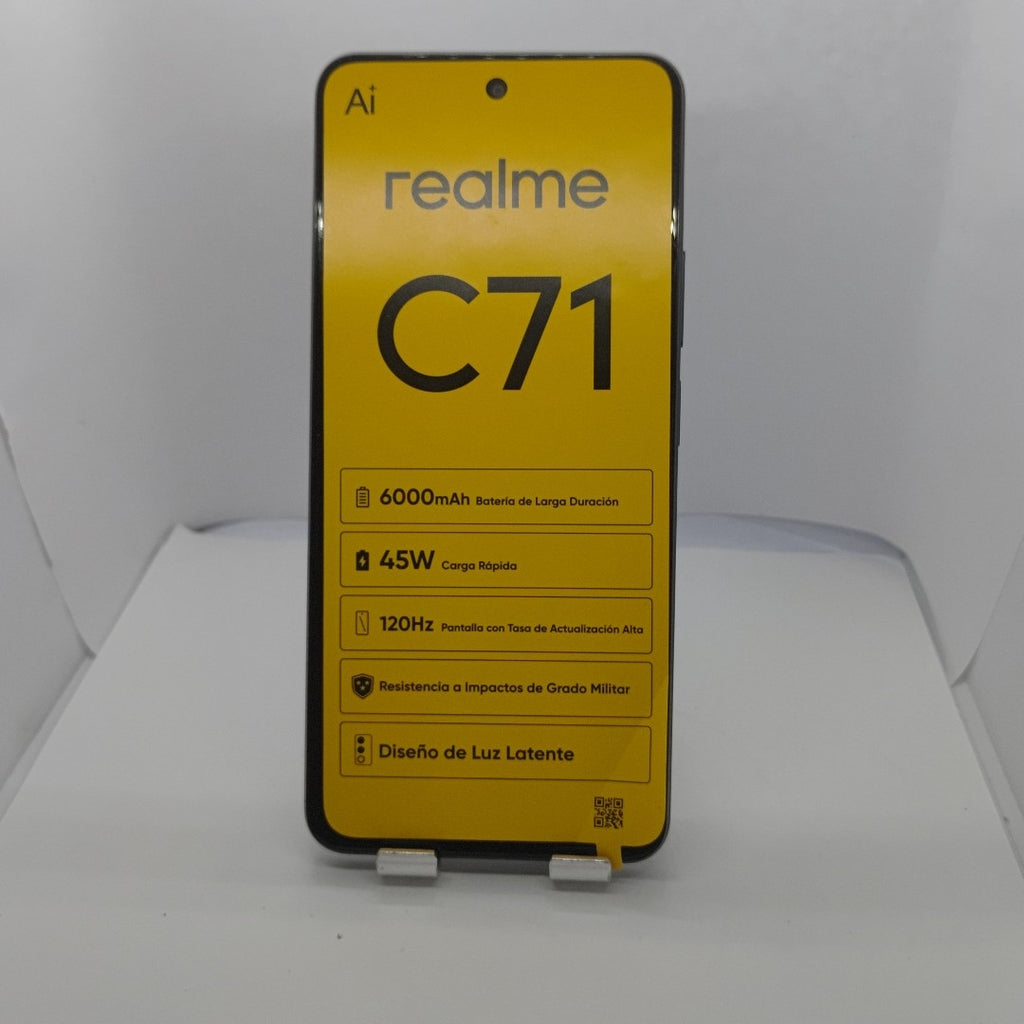 CELULAR REALME C71 RMX5303 (2025) 256 GB 8 GB RAM (SEMINUEVO)