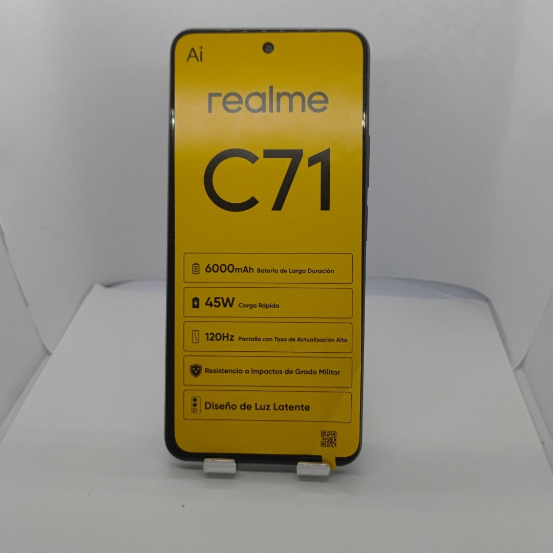 CELULAR REALME C71 RMX5303 (2025) 256 GB 8 GB RAM (SEMINUEVO)