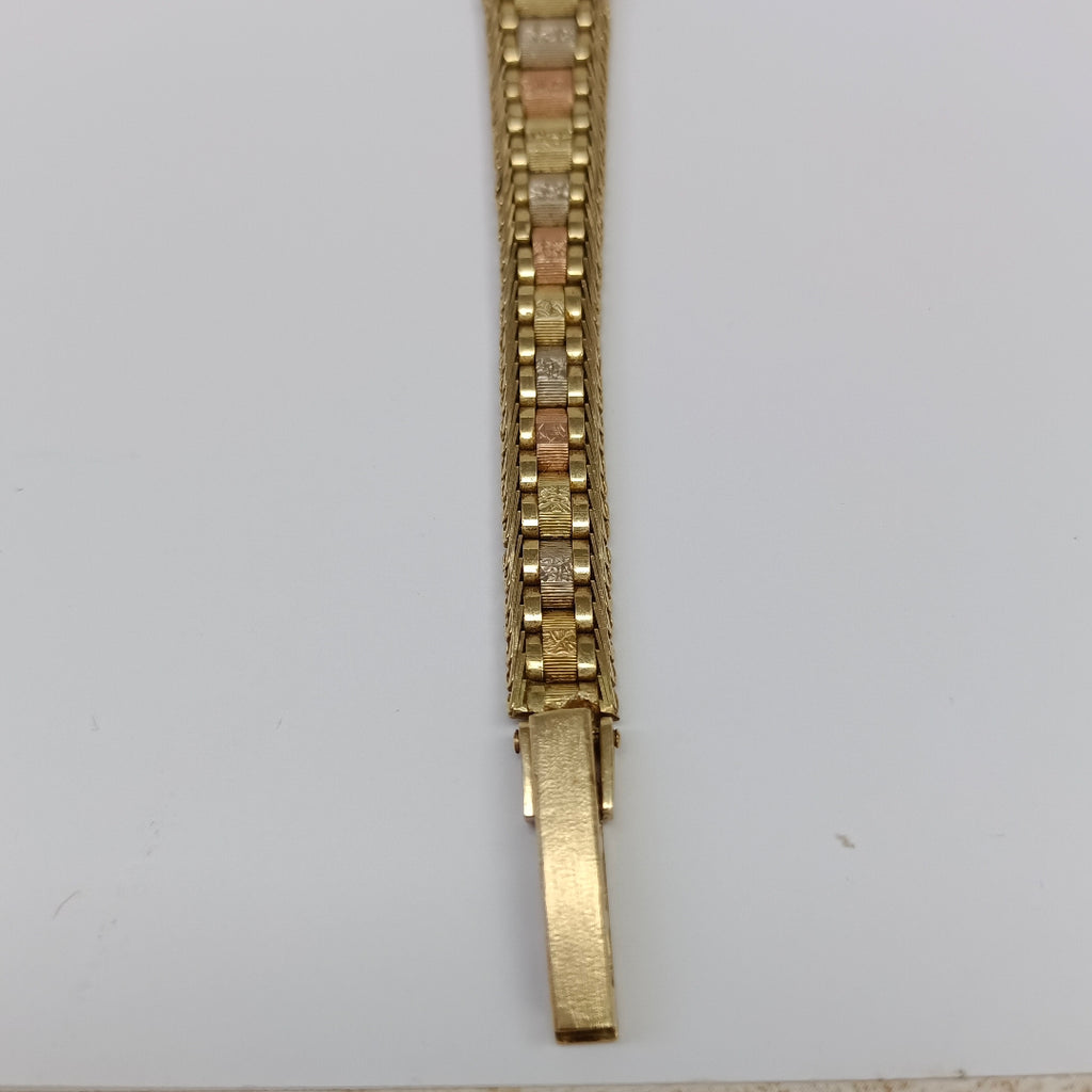 RELOJ CAJA Y PULSO ORO ORO 14 K 20.4 GRMS (SEMINUEVO)