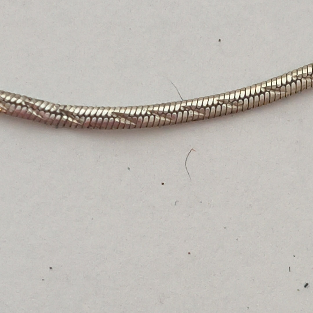 CADENA, DIJE PLATA 11 GRMS (SEMINUEVO)