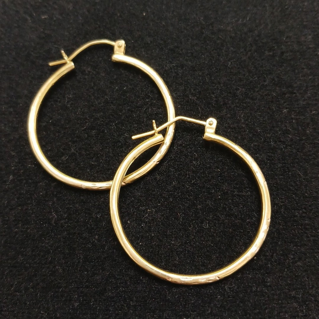 ARRACADAS PAR ORO 14 K 6.8 GRMS (SEMINUEVO)