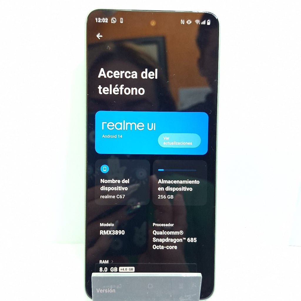 CELULAR REALME C67 RMX3890 (2023) 256 GB 8 GB RAM (SEMINUEVO)