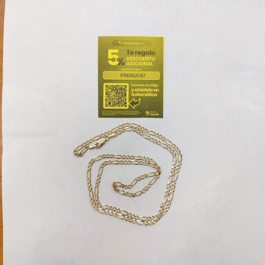 CADENA ORO 14 K 8.3 GRMS (SEMINUEVO)