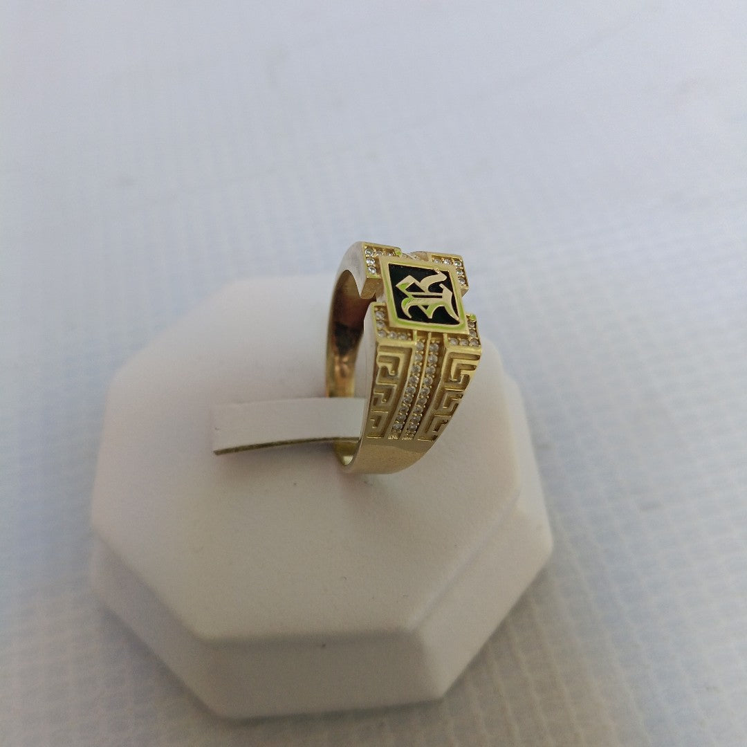 ANILLO ORO 10 K 4.6 GRMS (SEMINUEVO)