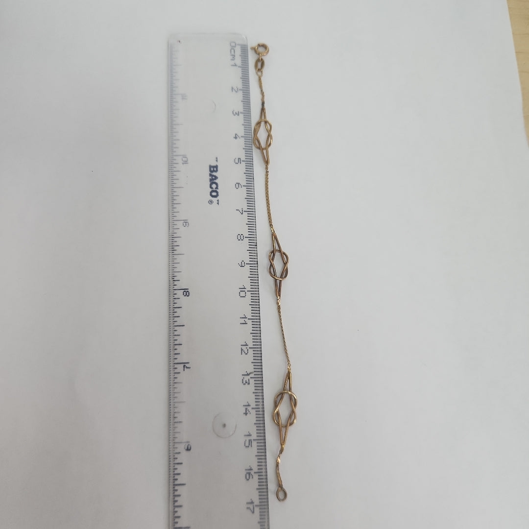 PULSERA ORO 14 K 2,80 GRMS (SEMINUEVO)