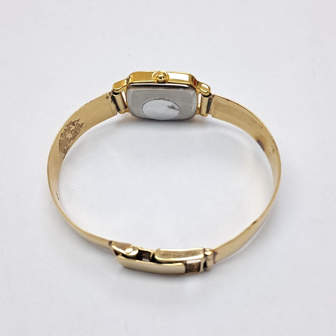RELOJ CAJA ACERO PULSO ORO ORO 14 K 25.5 GRMS (SEMINUEVO)