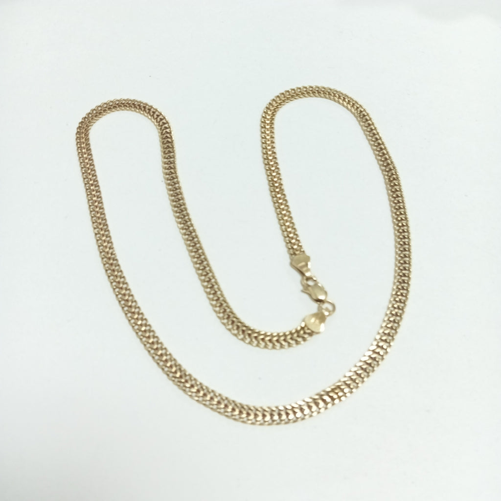 GARGANTILLA ORO 14 K 11.3 GRMS (SEMINUEVO)