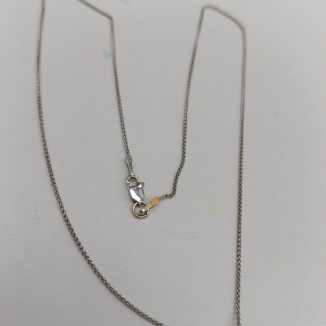 K1 2,10 GRMS 14 K ESPECIFICACIONES COMPLEMENTARIAS CADENA TJ ESPECIAL ORO BLANCO (SEMINUEVO)