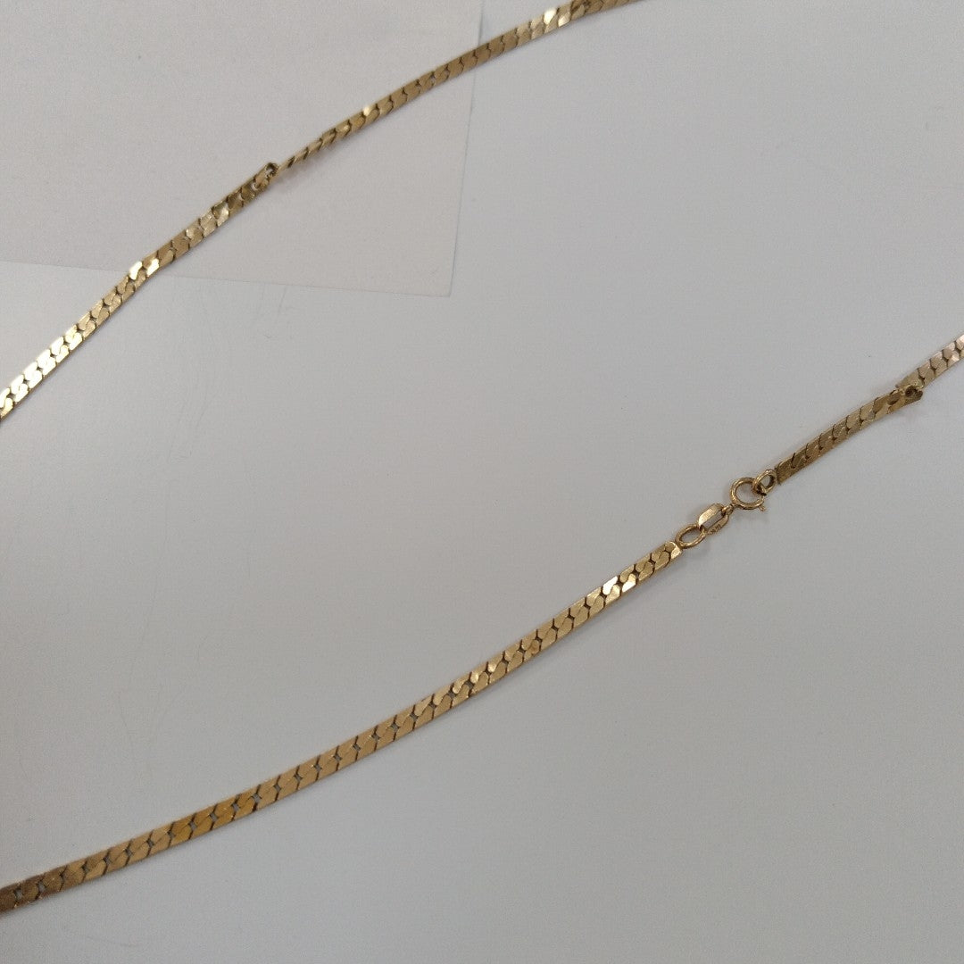 GARGANTILLA ORO 14 K 11.6 GRMS (SEMINUEVO)