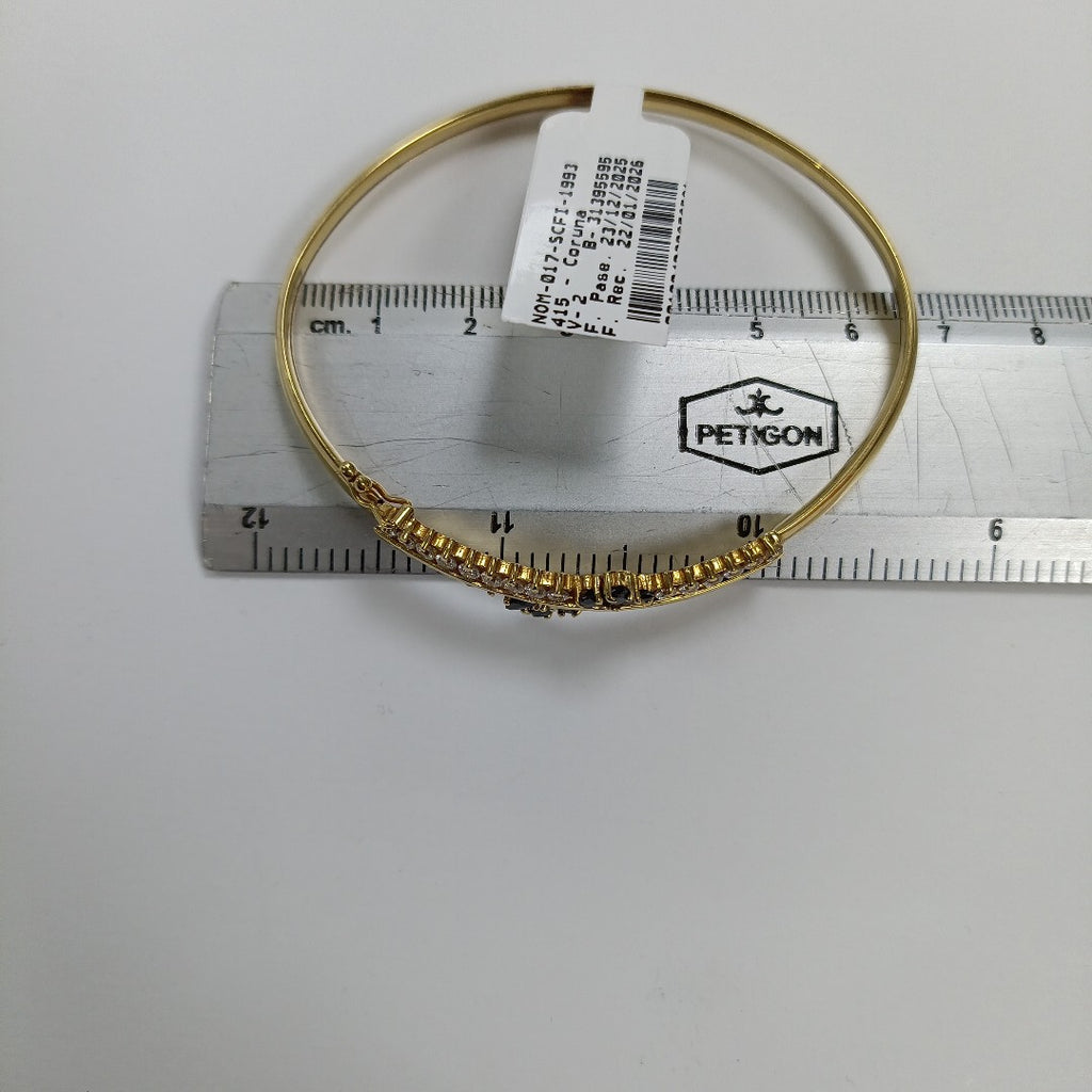 PULSERA RIGIDA ORO 14 K 8.6 GRMS (SEMINUEVO)