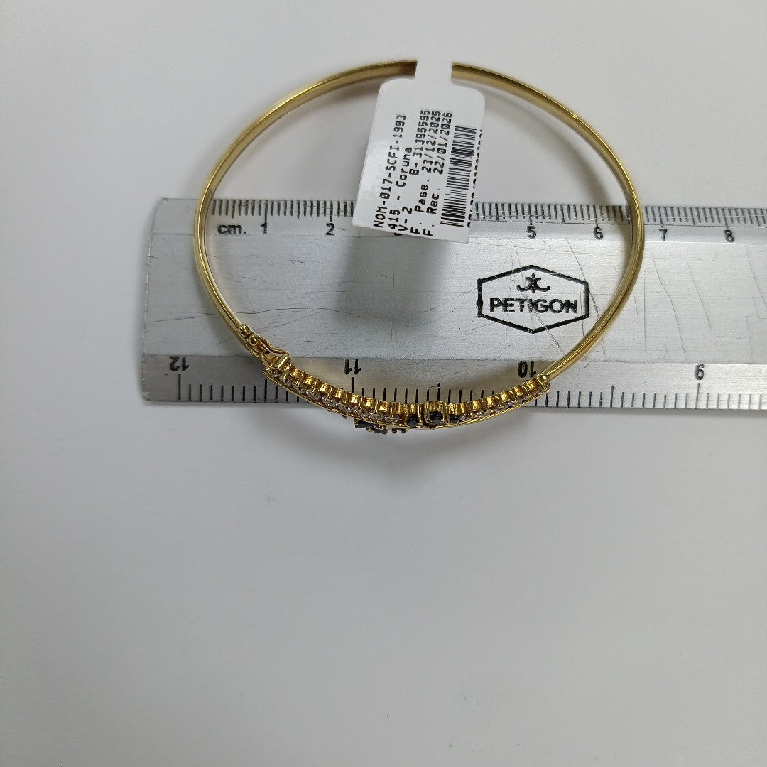 PULSERA RIGIDA ORO 14 K 8.6 GRMS (SEMINUEVO)