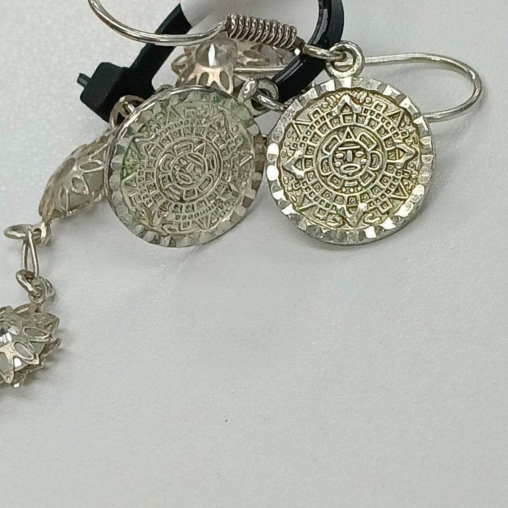 ARETES PAR, PULSERA PLATA 9.3 GRMS (SEMINUEVO)