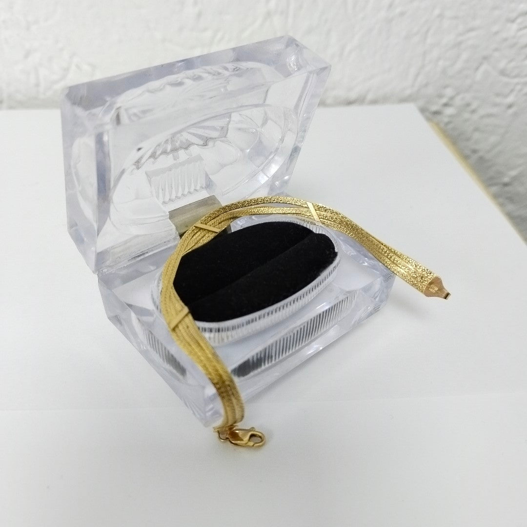 PULSERA ORO 14 K 4.7 GRMS (SEMINUEVO)