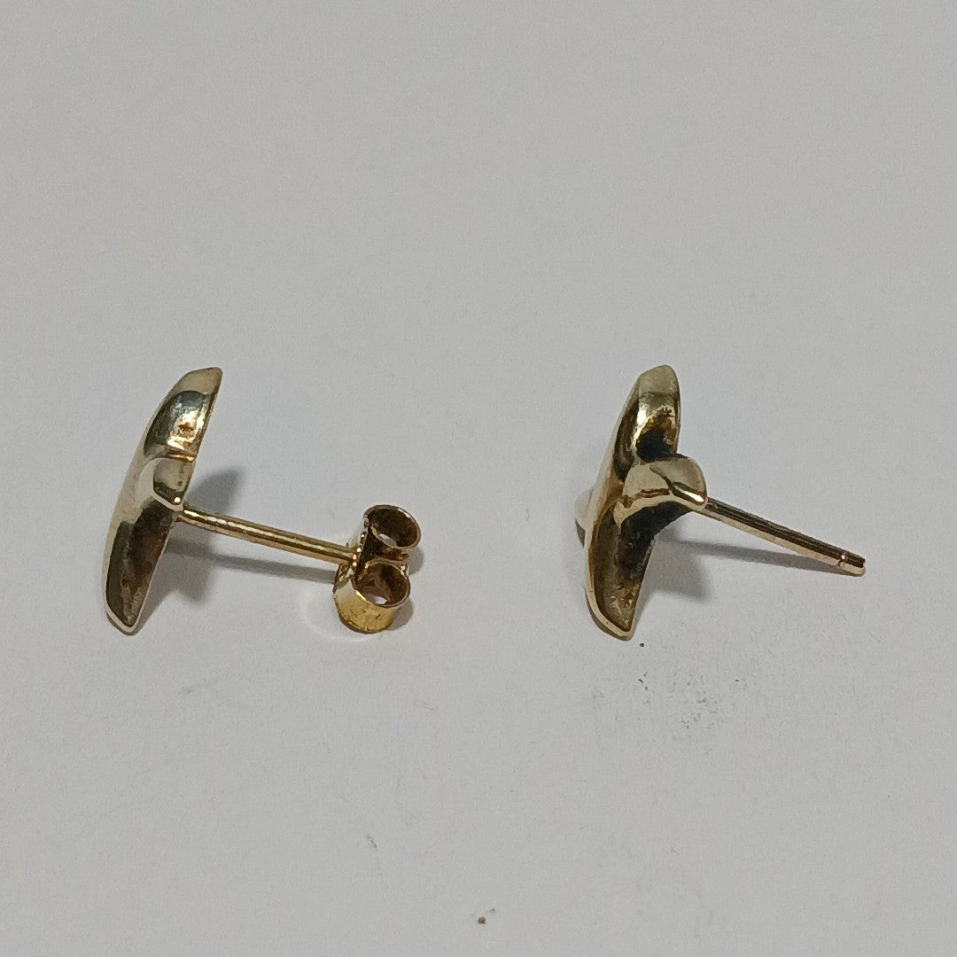 BROQUELES PAR ORO 14 K 1.1 GRMS (SEMINUEVO)