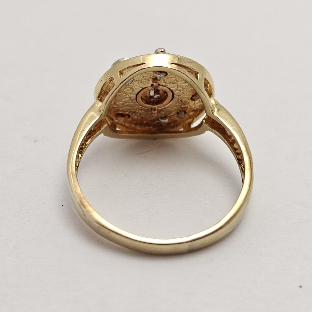 K1 4,50 GRMS 14 K ESPECIFICACIONES COMPLEMENTARIAS ANILLITO DE LA SUERTE ORO CO (SEMINUEVO)