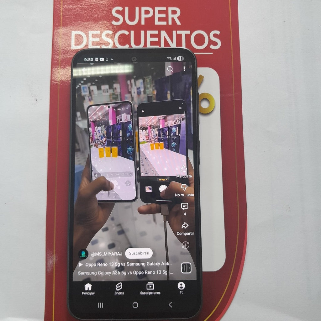 CELULAR SAMSUNG GALAXY A36 5G SM-A366E (2025) 128 GB 6 GB RAM (SEMINUEVO)