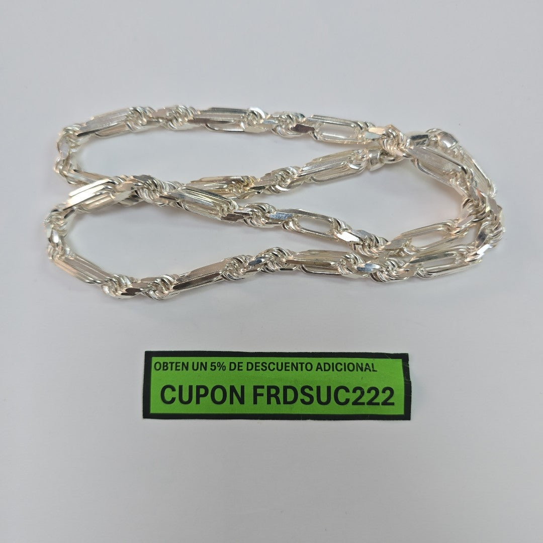 CADENA PLATA 92,40 GRMS (SEMINUEVO)