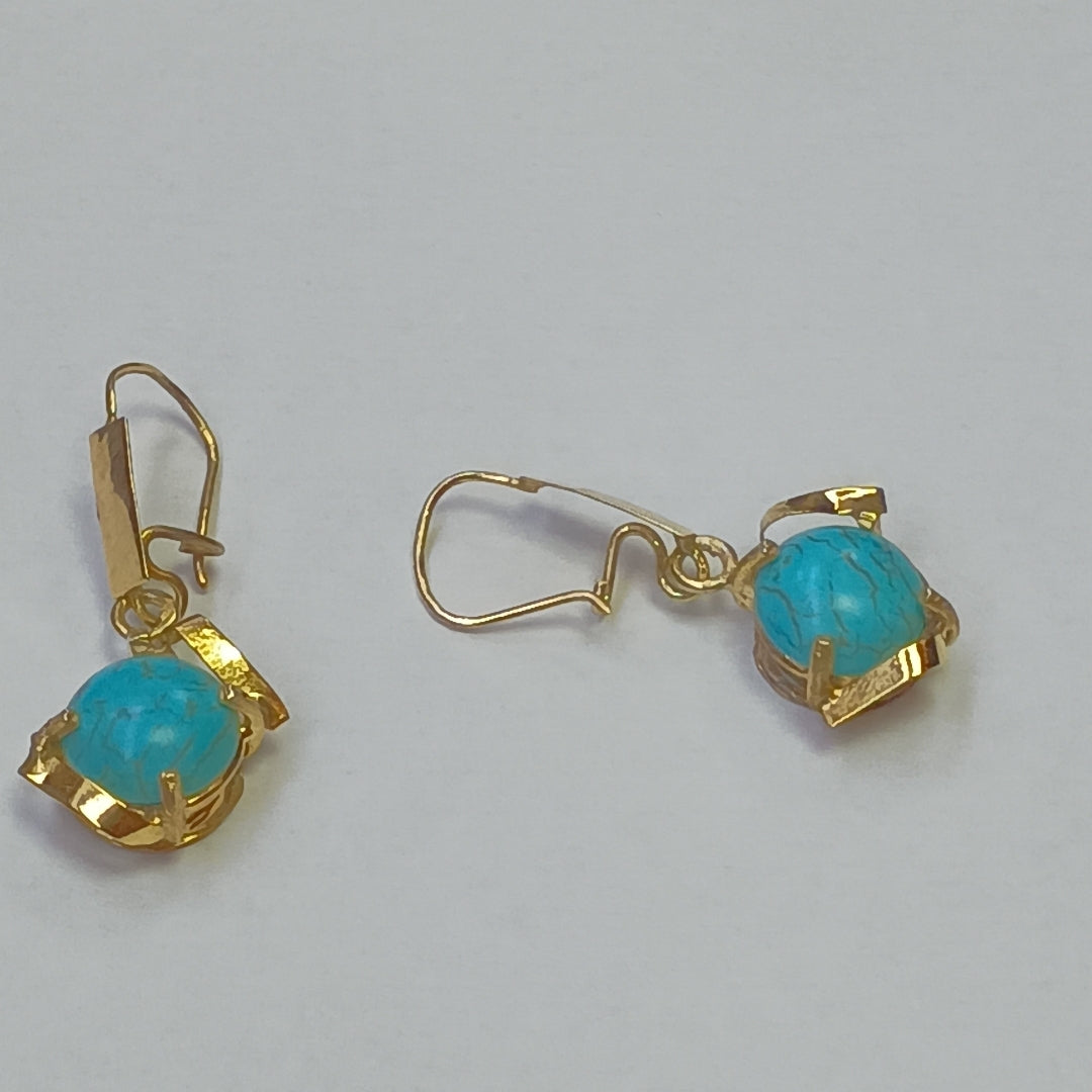 ARETES PAR ORO 14 K 4.3 GRMS (SEMINUEVO)