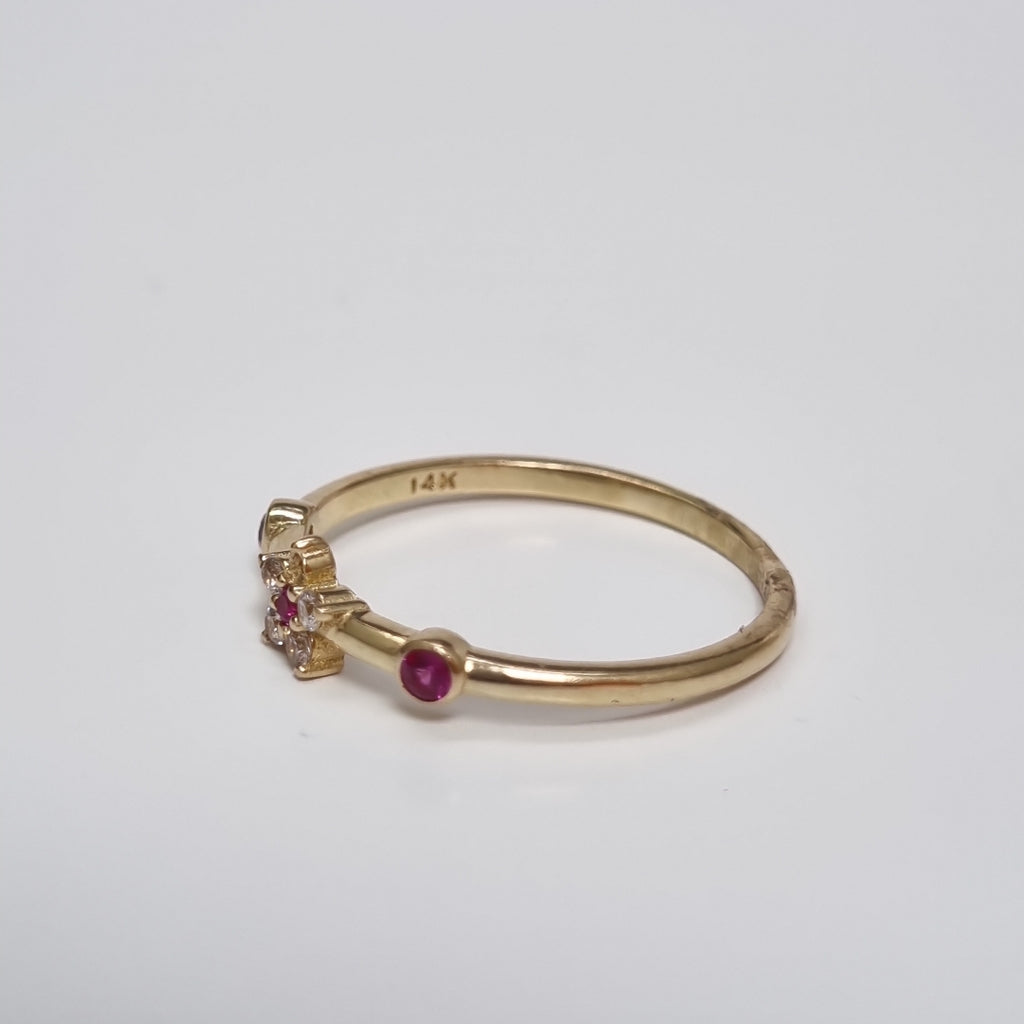 ANILLOS DAMA ORO 14K 1.5 (NUEVO)
