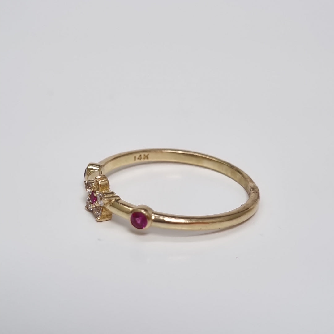 ANILLOS DAMA ORO 14K 1.5 (NUEVO)