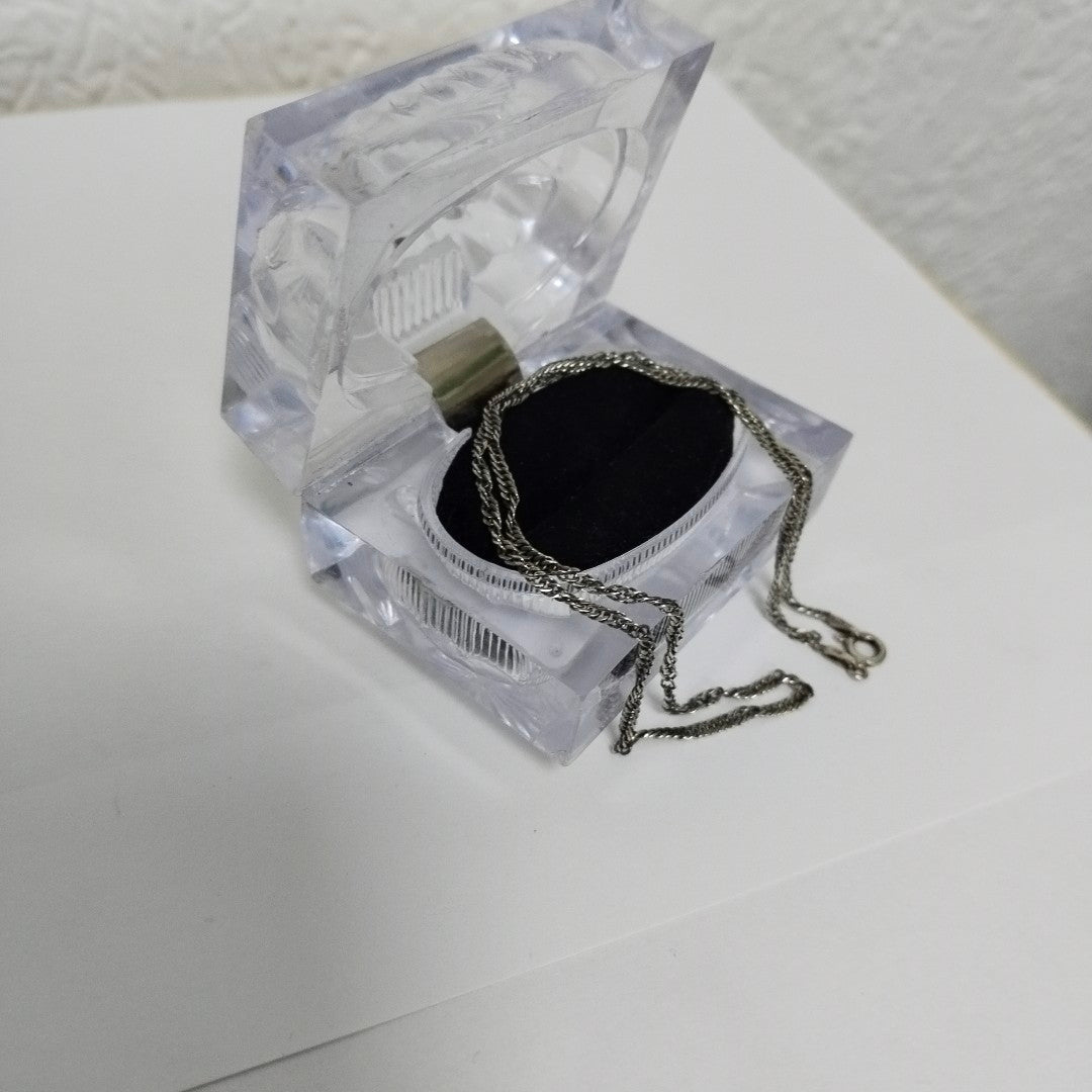 CADENA PLATA 3,20 GRMS (SEMINUEVO)