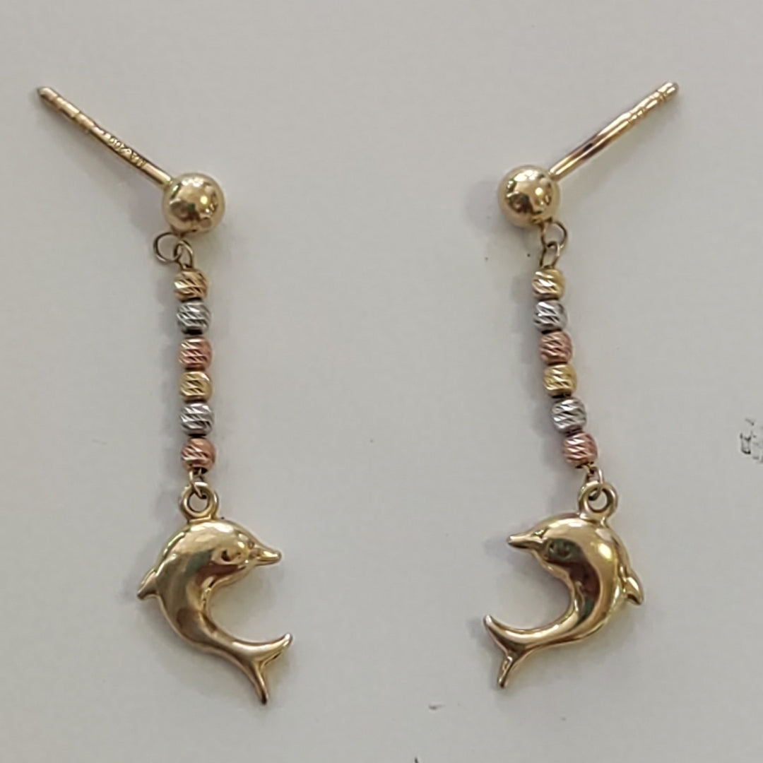 ARETES PAR ORO 14 K 1.5 GRMS (SEMINUEVO)