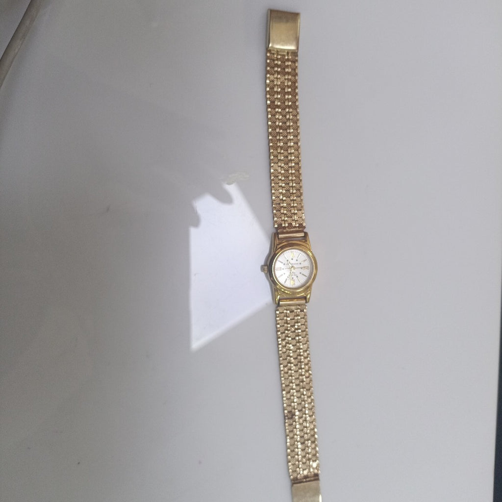 RELOJ CAJA ACERO PULSO ORO ORO 10 K 23.2 GRMS (SEMINUEVO)