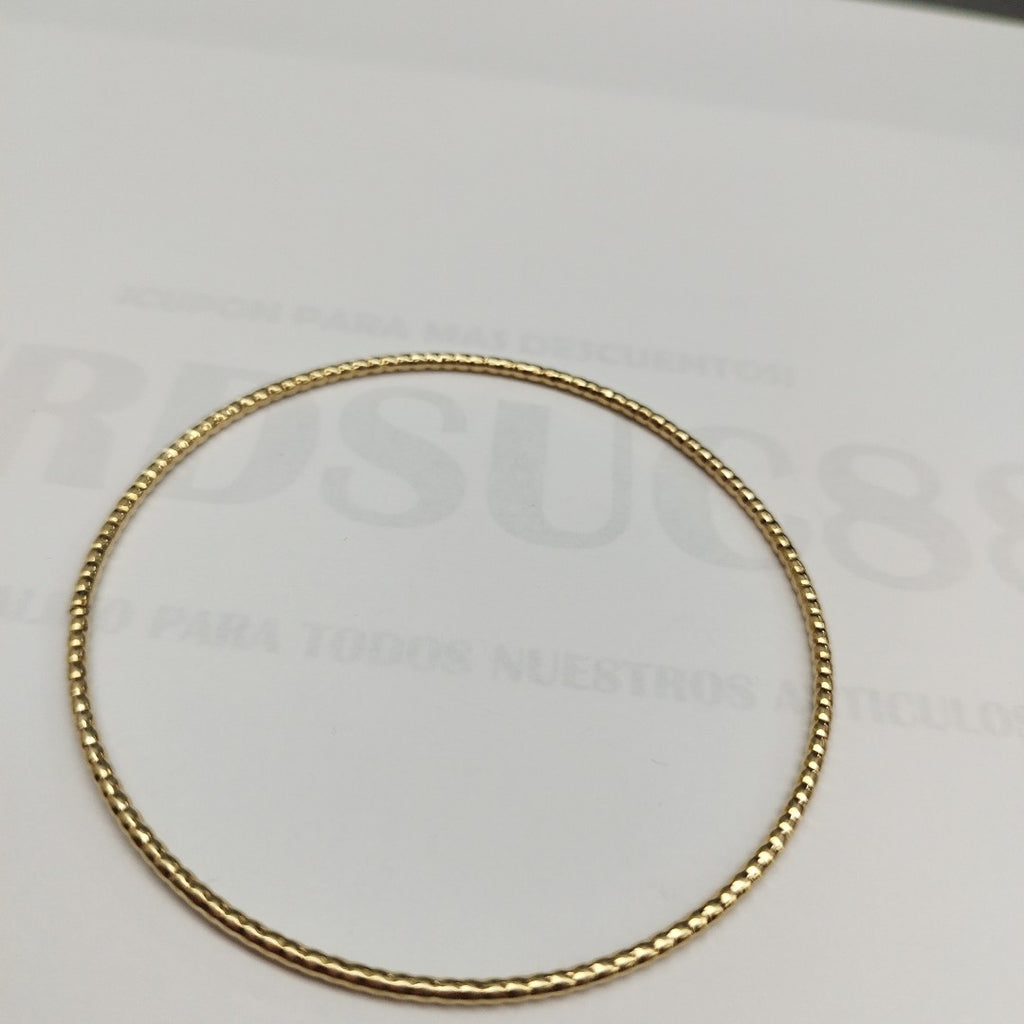 PULSERA RIGIDA ORO 14 K 1,50 GRMS (SEMINUEVO)