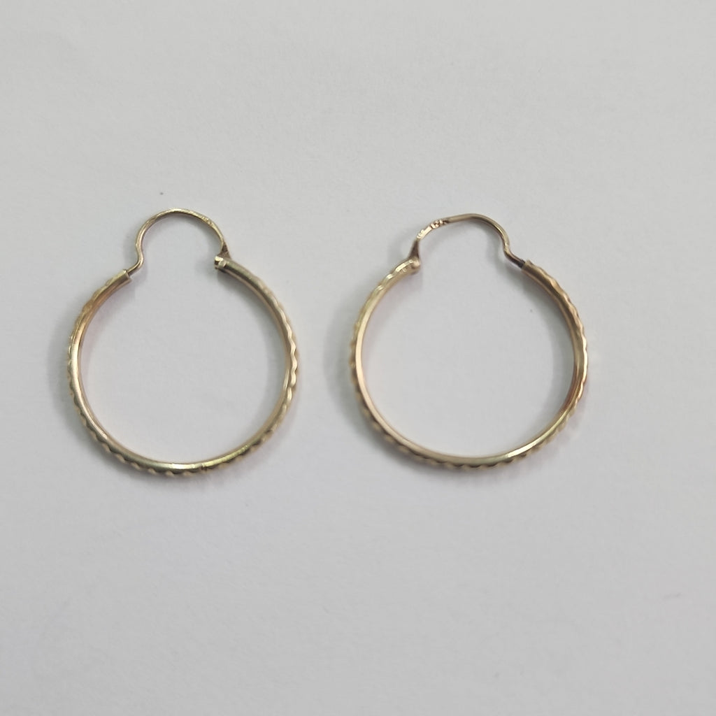 ARRACADAS PAR ORO 14 K 1 GRMS (SEMINUEVO)